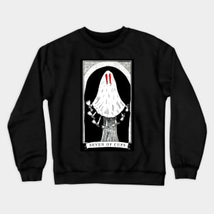 The Seven of Cups - The Tarot Restless Crewneck Sweatshirt